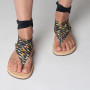 Чорап за сандали с връзки 10 (снимка)
